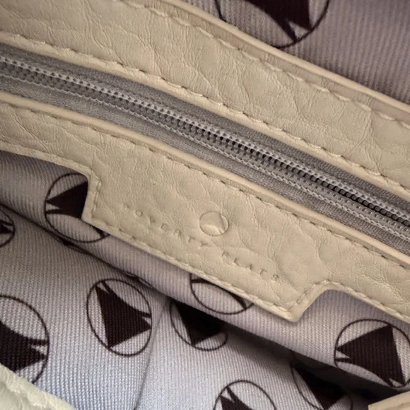 POVERTY FLATS by rian Cream Satchel - Picture 9 of 9